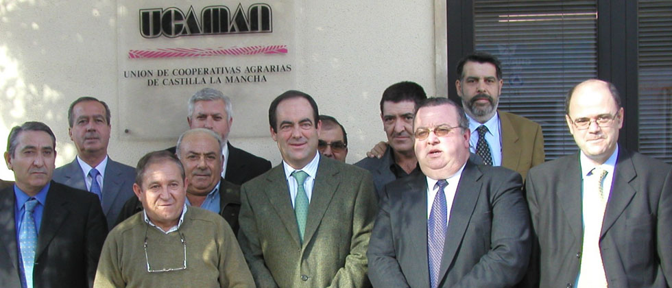 Con José Bono y Consejo 26 noviembre 2002 Rector