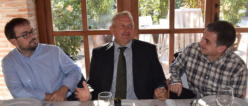 Javier Ruiz Ángel Villafranca y Jorge Jaramillo
