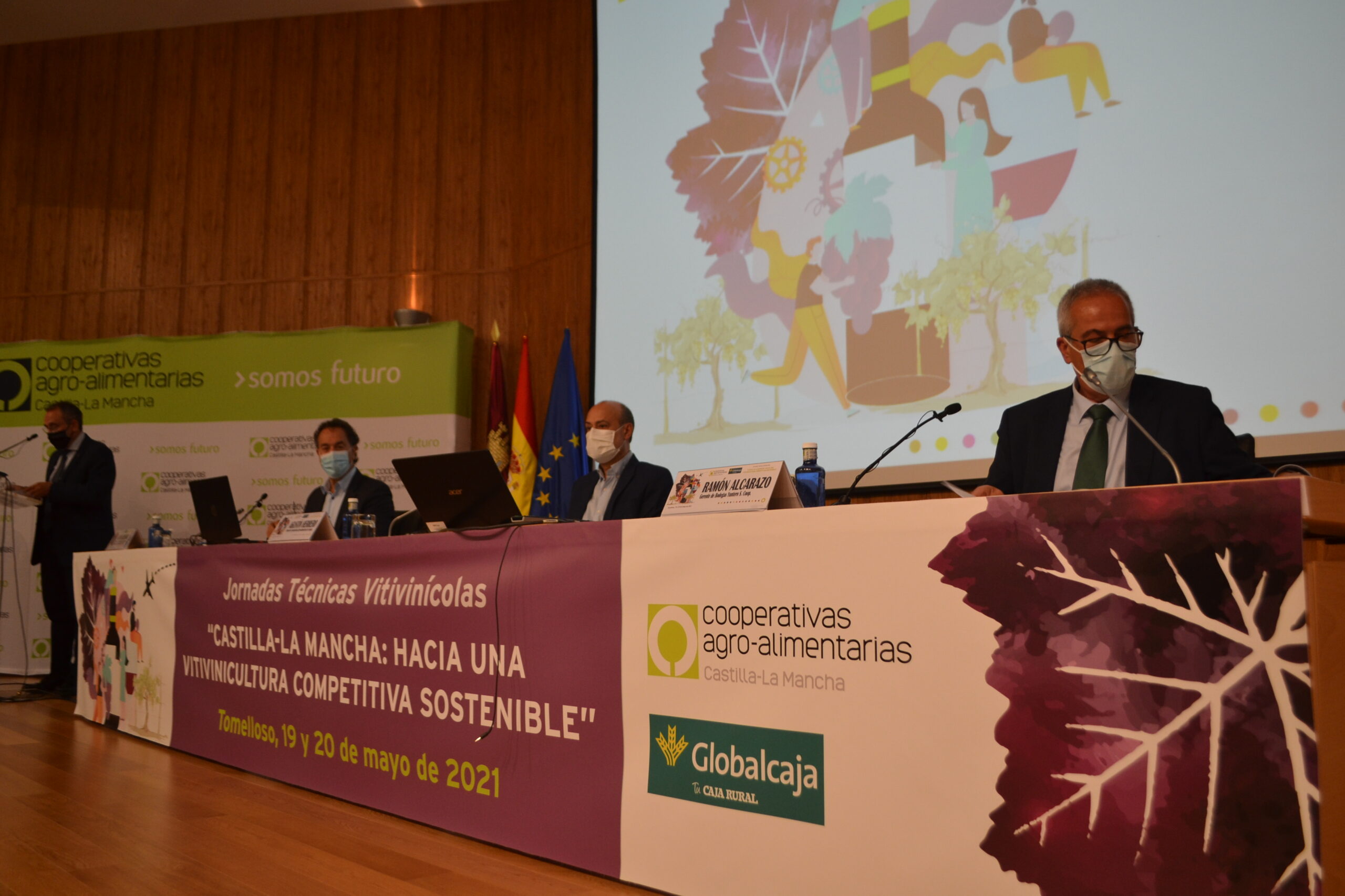 Mesa de Trabajo con Ramón Armengol Agustín Herrero y Ramón Alcaraz