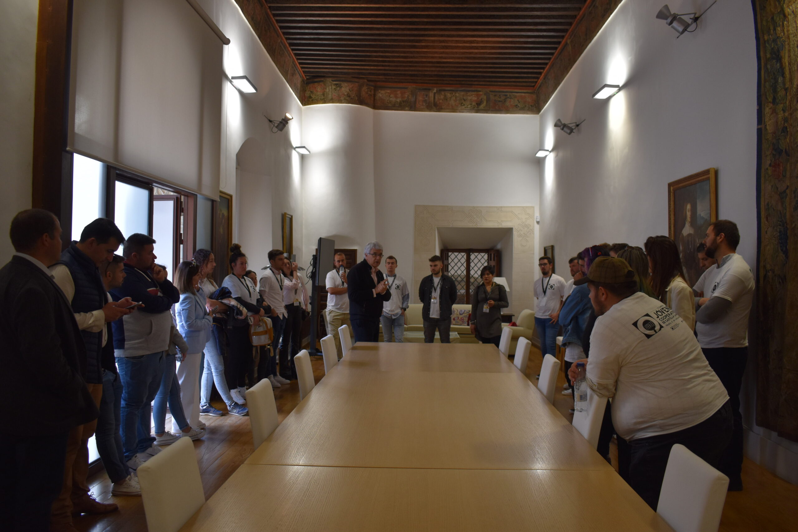 El showcooking de Carlos Maldonado y las visitas a la sede del Gobierno regional y Cortes de Castilla-La Mancha, broche final del VI Campus Jóvenes Cooperativistas de Castilla-La Mancha”