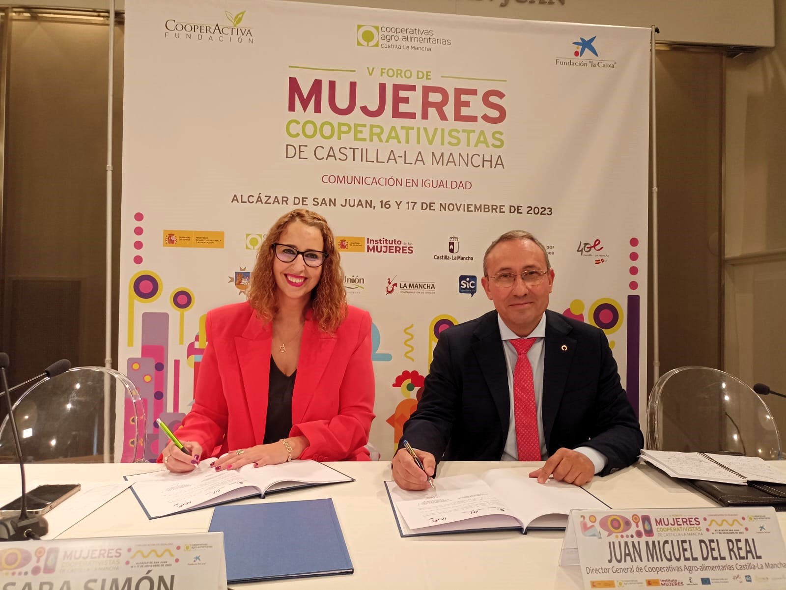 Cooperativas Agro-alimentarias Castilla-La Mancha clausura el V Foro de Mujeres Cooperativistas con la firma del convenio  “Empresas y entidades por una sociedad libre de violencia de género”
