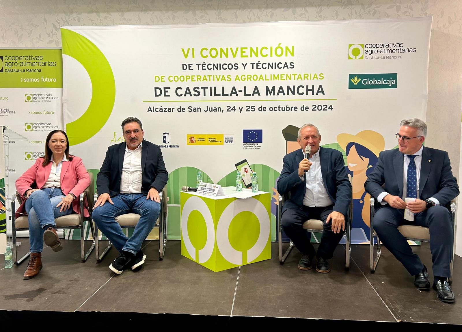 La VI Convención de Técnicos y Técnicas de Cooperativas Agroalimentarias Castilla-La Mancha destaca la labor estratégica de estos profesionales para el desarrollo de las políticas agrarias
