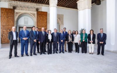 El Consejo Rector de Cooperativas Agro-alimentarias Castilla-La Mancha se reúne con el presidente regional Emiliano García-Page en el Palacio de Fuensalida