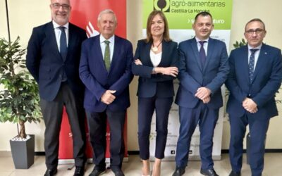 Cooperativas Agro-alimentarias Castilla-La Mancha y Banco Santander renuevan su convenio de colaboración para continuar impulsar el sector cooperativo