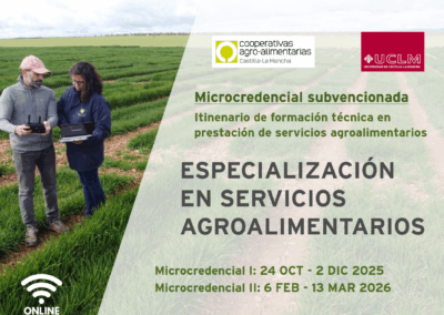 ESPECIALIZACIÓN EN SERVICIOS AGROALIMENTARIOS