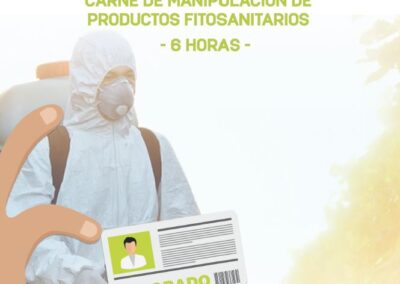 Renovación Carné Manipulación Productos Fitosanitarios