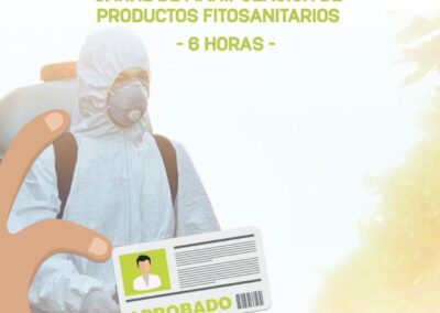 Carné de Manipulación de Productos Fitosanitarios – Iniesta