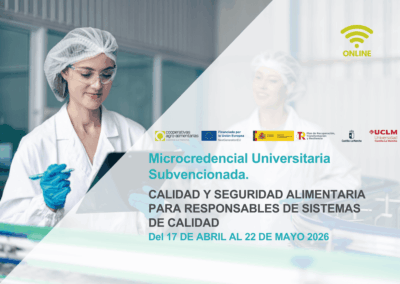 CALIDAD Y SEGURIDAD ALIMENTARIA PARA RESPONSABLES DE SISTEMAS DE CALIDAD